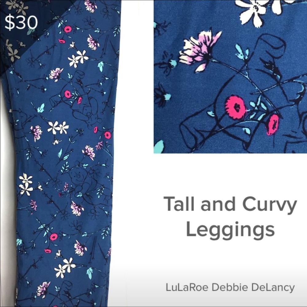 ISO LuLaroe TC Pooh Leggings